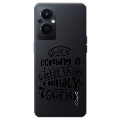 Oppo Reno 7 Lite What is coming Transparent Silicone TPU Θήκη