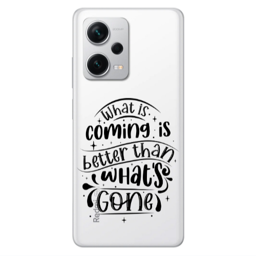 Xiaomi Redmi Note 12 5G What is coming Transparent Silicone TPU Θήκη