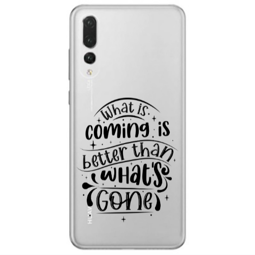 Huawei P20 Pro What is coming Transparent Silicone TPU Θήκη