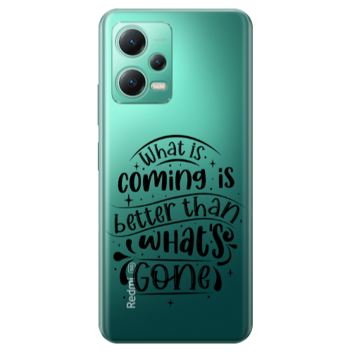 Xiaomi Redmi Note 12 Pro Plus 5G What is coming Transparent Silicone TPU Θήκη
