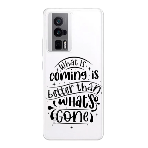 Xiaomi Poco F5 Pro What is coming Transparent Silicone TPU Θήκη