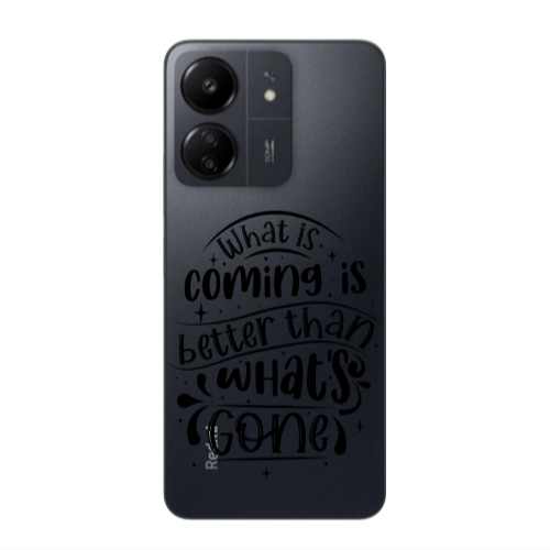 Xiaomi Redmi 13C What is coming Transparent Silicone TPU Θήκη