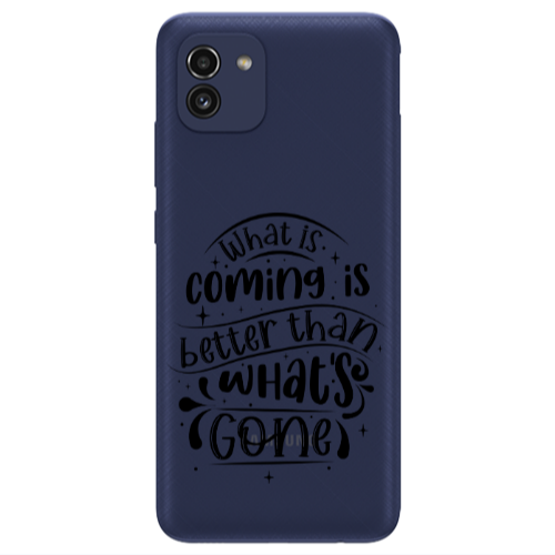 Samsung A03 What is coming Transparent Silicone TPU Θήκη