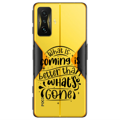 Xiaomi Poco F4 Gt What is coming Transparent Silicone TPU Θήκη