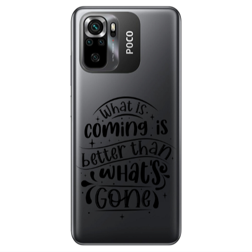 Xiaomi Poco M5 s What is coming Transparent Silicone TPU Θήκη