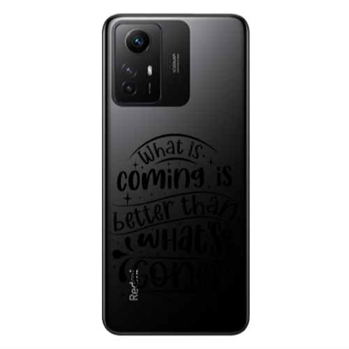 Xiaomi Redmi Note 12s What is coming Transparent Silicone TPU Θήκη