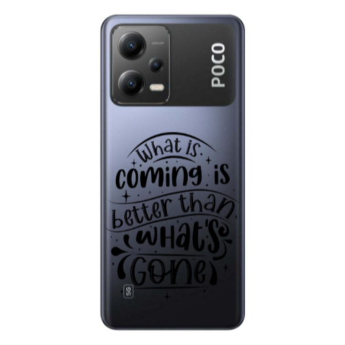 Xiaomi Poco X5 What is coming Transparent Silicone TPU Θήκη