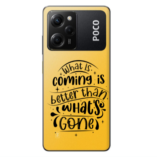 Xiaomi Poco X5 Pro What is coming Transparent Silicone TPU Θήκη