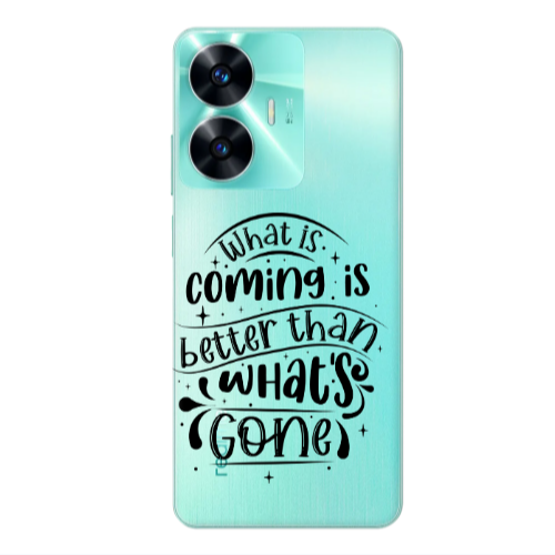 Realme C55 What is coming Transparent Silicone TPU Θήκη