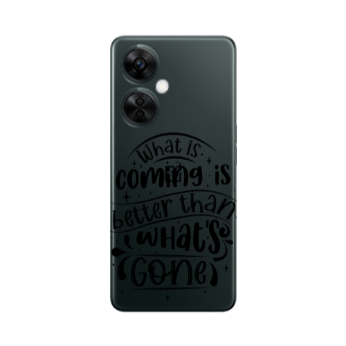 Oneplus Nord CE 3 Lite 5G What is coming Transparent Silicone TPU Θήκη