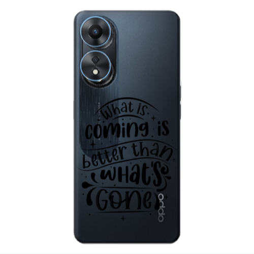 Oppo A 98 What is coming Transparent Silicone TPU Θήκη