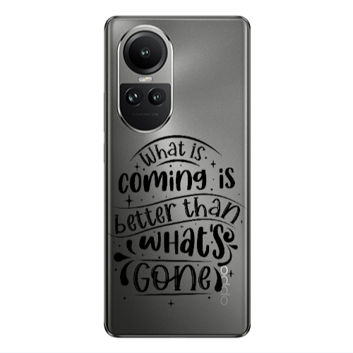 Oppo Reno10 5G What is coming Transparent Silicone TPU Θήκη