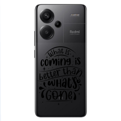 Xiaomi Redmi Note 13 Pro+ 5G  What is coming Transparent Silicone TPU Θήκη