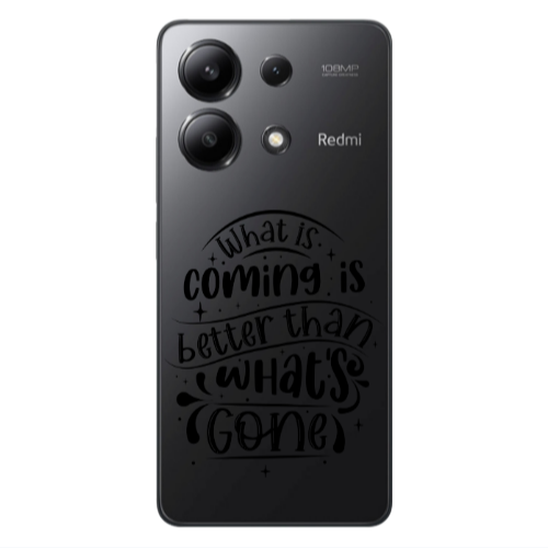 Xiaomi Redmi Note 13 4G What is coming Transparent Silicone TPU Θήκη