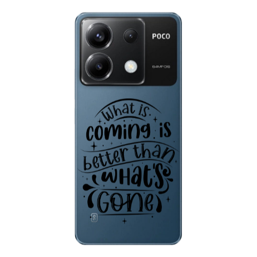Xiaomi Poco X6 5G What is coming Transparent Silicone TPU Θήκη