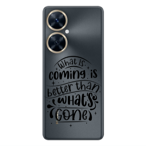 Huawei Nova 11i What is coming Transparent Silicone TPU Θήκη
