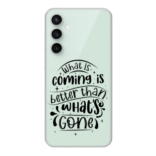 Samsung S24 What is coming Transparent Silicone TPU Θήκη