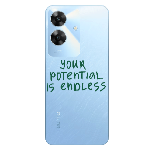 Realme Note 60 Your potential is endless Transparent Silicone TPU Θήκη
