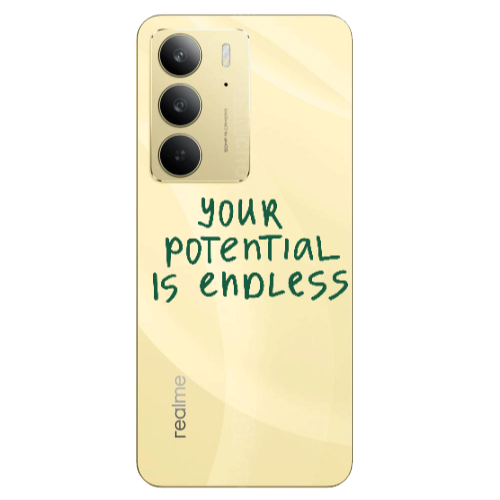Realme C 75 Your potential is endless Transparent Silicone TPU Θήκη