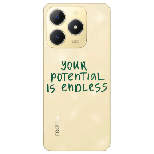 Realme C61 Your potential is endless Transparent Silicone TPU Θήκη