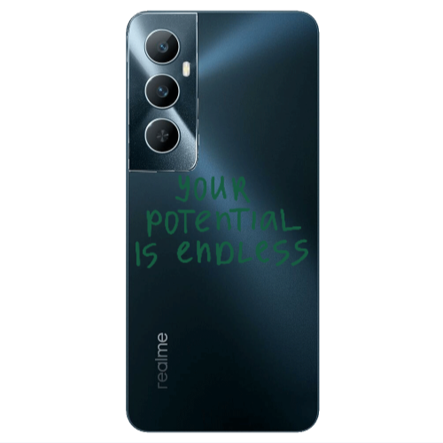 Realme C65 Your potential is endless Transparent Silicone TPU Θήκη