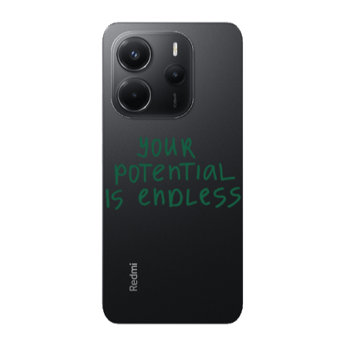 Xiaomi Redmi Note 14 Your potential is endless Transparent Silicone TPU Θήκη