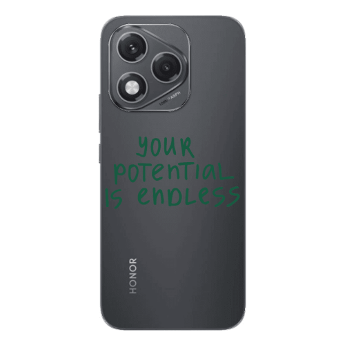 Honor 400 Lite Your potential is endless Transparent Silicone TPU Θήκη