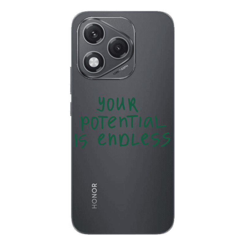 Honor 400 Lite Your potential is endless Transparent Silicone TPU Θήκη