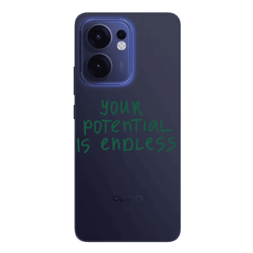 Oppo Reno13 FS Your potential is endless Transparent Silicone TPU Θήκη