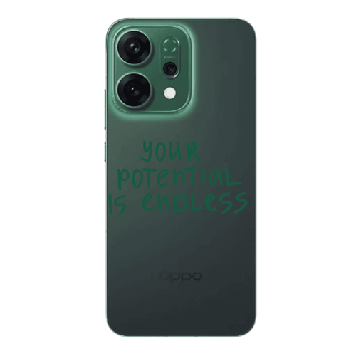 Oppo RENO 14 Your potential is endless Transparent Silicone TPU Θήκη