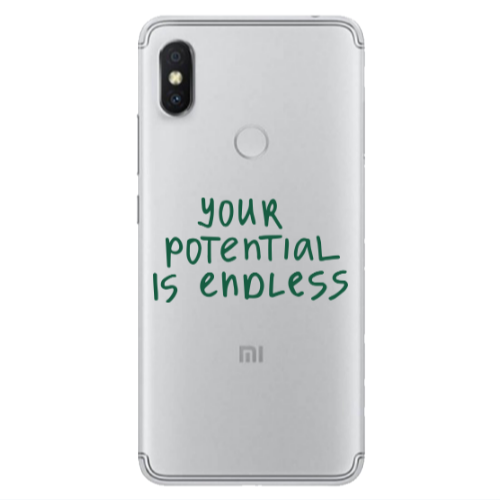 Xiaomi Redmi S2 Your potential is endless Transparent Silicone TPU Θήκη