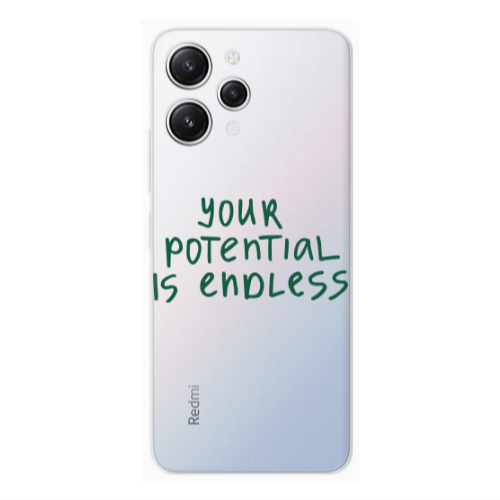 Xiaomi Redmi 12 Your potential is endless Transparent Silicone TPU Θήκη