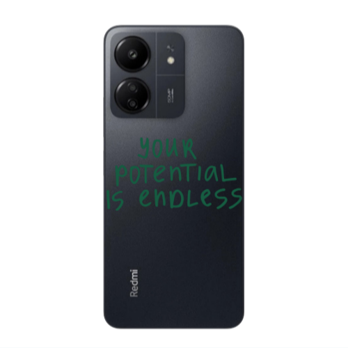 Xiaomi Redmi 13C Your potential is endless Transparent Silicone TPU Θήκη