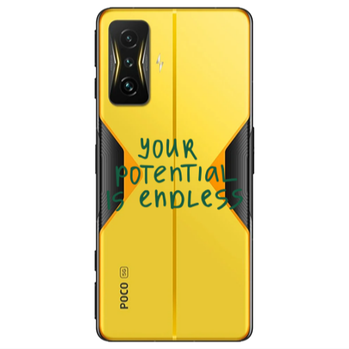 Xiaomi Poco F4 Gt Your potential is endless Transparent Silicone TPU Θήκη