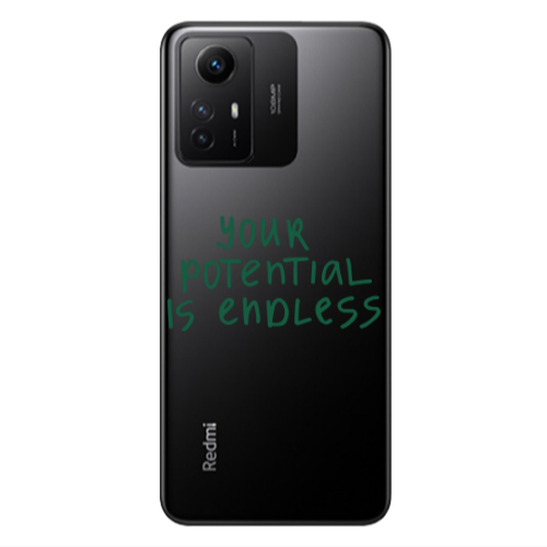 Xiaomi Redmi Note 12s Your potential is endless Transparent Silicone TPU Θήκη