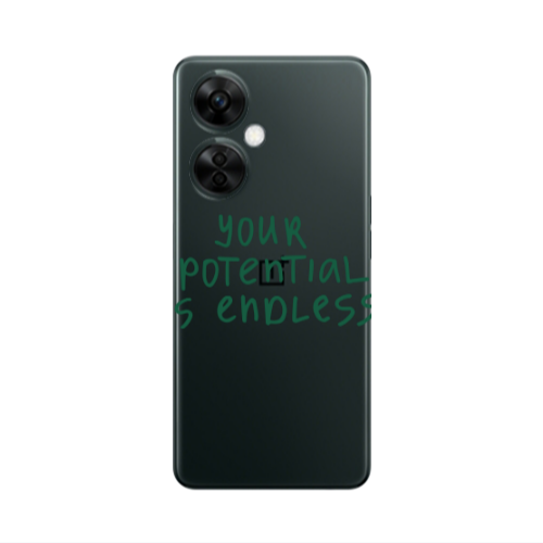 Oneplus Nord CE 3 Lite 5G Your potential is endless Transparent Silicone TPU Θήκη