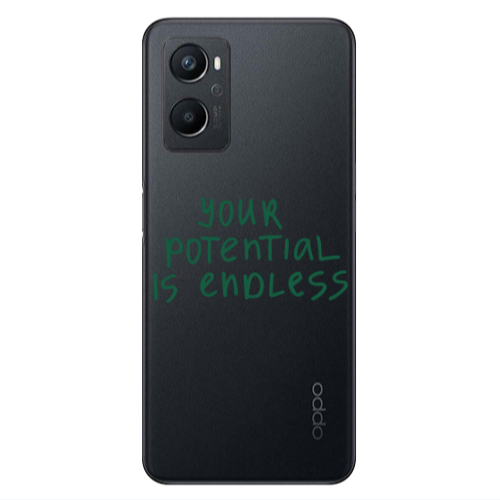 Oppo A 96 Your potential is endless Transparent Silicone TPU Θήκη