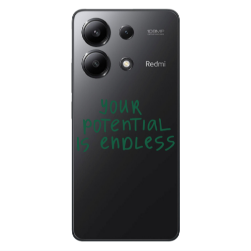 Xiaomi Redmi Note 13 4G Your potential is endless Transparent Silicone TPU Θήκη