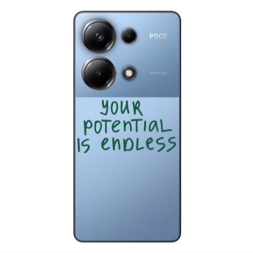 Xiaomi Poco M6 Pro 4G Your potential is endless Transparent Silicone TPU Θήκη