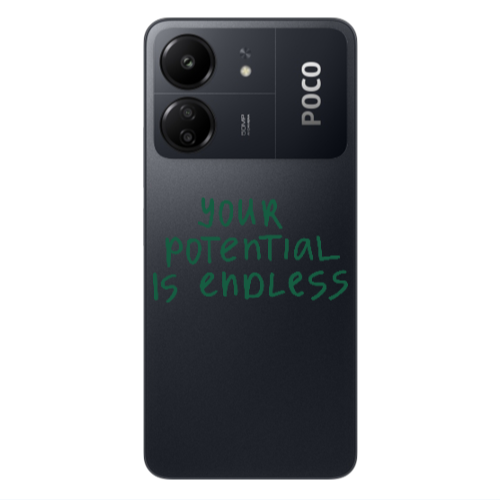 Xiaomi Poco C65 Your potential is endless Transparent Silicone TPU Θήκη