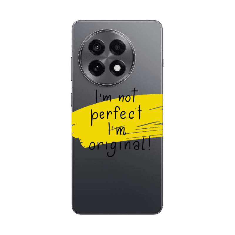 Oneplus 13 5G I m not perfect Transparent Silicone TPU Θήκη