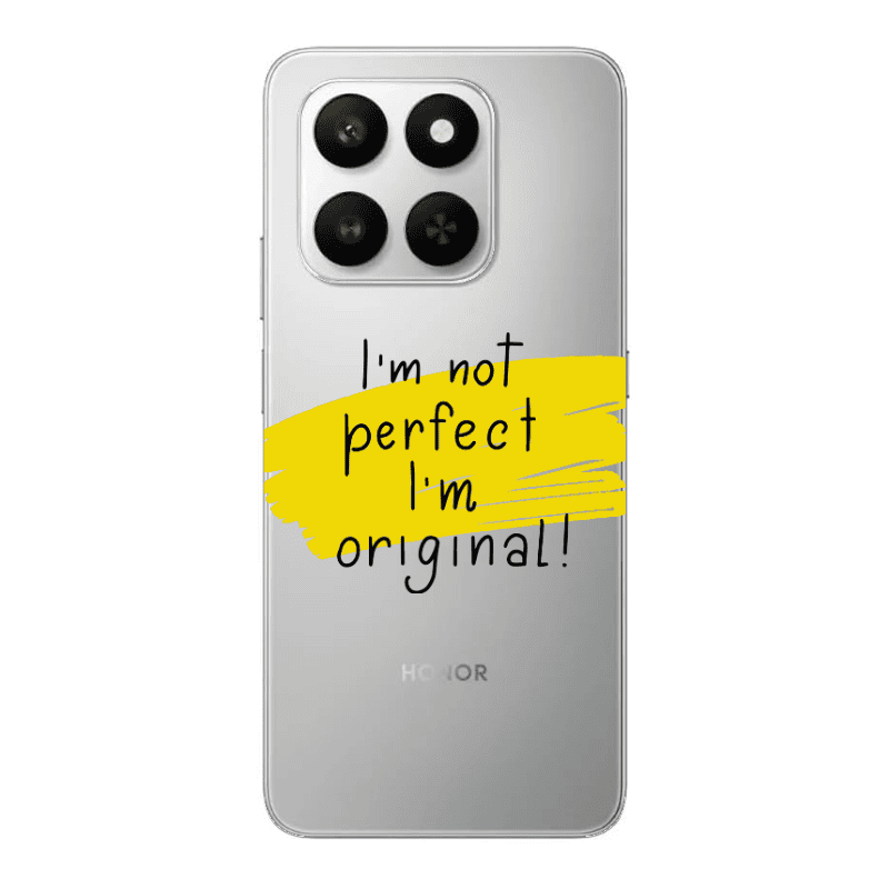 Honor Magic 400 Smart I m not perfect Transparent Silicone TPU Θήκη