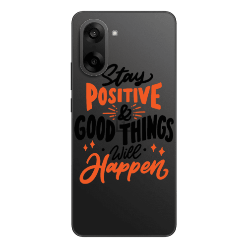 Oneplus Nord CE 5 Stay Positive Transparent Silicone TPU Θήκη