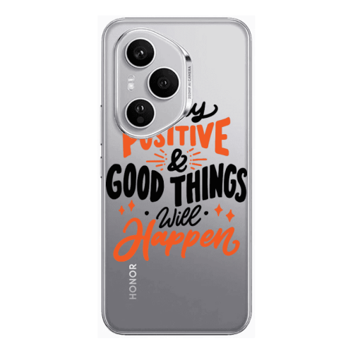 Honor Magic 400 Pro Stay Positive Transparent Silicone TPU Θήκη