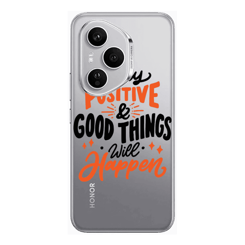 Honor Magic 400 Pro Stay Positive Transparent Silicone TPU Θήκη