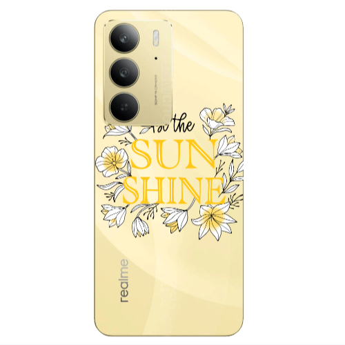 Realme C 75 Sun Shine Transparent Silicone TPU Θήκη