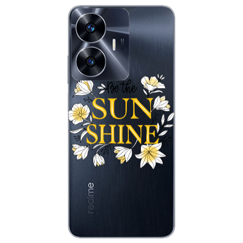 Realme Note 50 Sun Shine Transparent Silicone TPU Θήκη