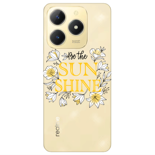 Realme C61 Sun Shine Transparent Silicone TPU Θήκη