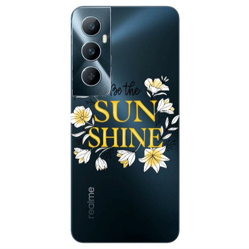 Realme C65 Sun Shine Transparent Silicone TPU Θήκη