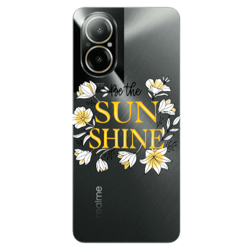 Realme C67 Sun Shine Transparent Silicone TPU Θήκη
